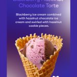 DEAL: Baskin Robbins – Buy One Get One Free Blackberry Hazelnut Chocolate Torte 1 Scoop Waffle Cone for Club 31 Members