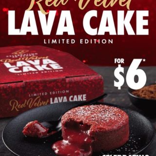 NEWS: Domino's $6 Red Velvet Lava Cake 1
