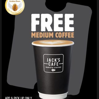 DEAL: Hungry Jack's - Free Medium Coffee for Targeted Users via App (until 15 January 2024) 1