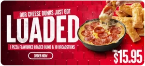 NEWS: Pizza Hut Loaded Cheese Dunks 3