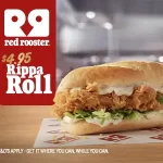 DEAL: Red Rooster – $4.95 Rippa Roll (until 4 June 2024)