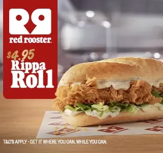 DEAL: Red Rooster - $4.95 Rippa Roll (until 4 June 2024) 2
