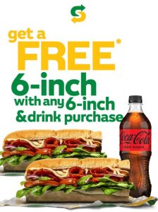 DEAL: Subway - 2 Footlong Subs or Paninis for $17.95 after 3pm (participating stores) 8