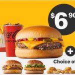 DEAL: McDonald’s – $6.90 Quarter Pounder, McChicken or 6 Nuggets Small Meal + Extra Cheeseburger via mymacca’s App (until 25 February 2024)