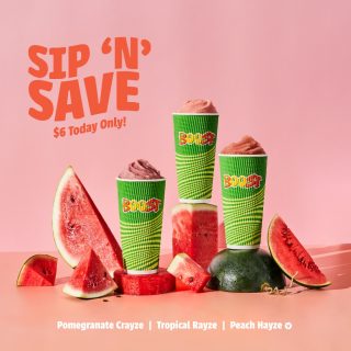 DEAL: Boost Juice - $6 Watermelon Dayze Range (24 January 2024) 3