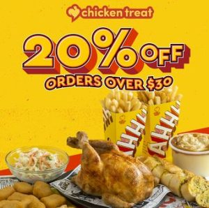 DEAL: Chicken Treat - 20% off with $30+ Spend via DoorDash (until 4 February 2024) 8