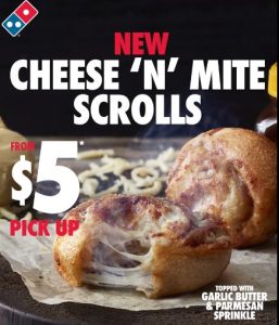 DEAL: Domino's - $5 Mini Value Pizza + Garlic Bread or 375ml Can until 4pm Daily 5