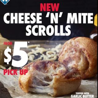 NEWS: Domino's Cheese 'n' Mite Scrolls 2