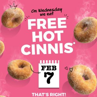 DEAL: Donut King - Free Cinnamon Donut (7 February 2024) 1