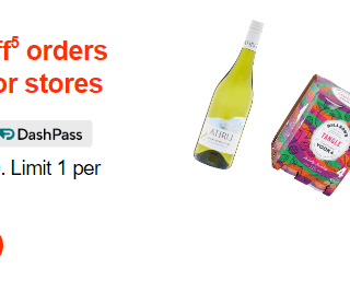 DEAL: DoorDash - 30% off with DashPass or 20% off Non-DashPass at Selected Liquor Stores with $40+ Spend (until 4 February 2024) 2