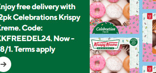DEAL: 7-Eleven - Free Krispy Kreme Valentine's 4 Pack via DoorDash (14 February 2024) 10