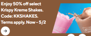 DEAL: Krispy Kreme - 50% off Selected Shakes via DoorDash (until 5 February 2024) 9