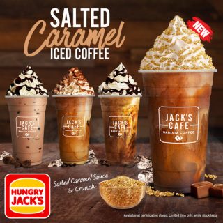 NEWS: Hungry Jack's Salted Caramel Iced Coffee & Iced Salted Caramel 4
