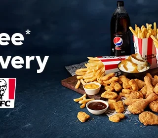 DEAL: KFC - Free Delivery with $30 Minimum Spend via Menulog (until 19 February 2024) 9