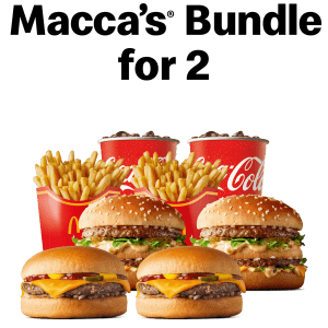 DEAL: McDonald's $24.95 Bundle for 2 3