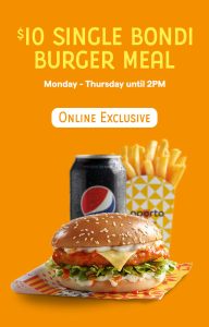 DEAL: Oporto - Free Burger with $40 Spend via Menulog 8