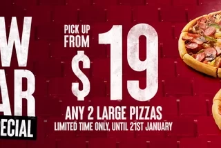 DEAL: Pizza Hut - 2 Large Pizzas $19 Pickup or $26 Delivered 5