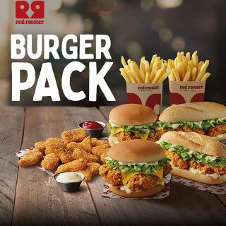 DEAL: Red Rooster Burger Pack - $25 Click & Collect or $35 Delivered (until 14 January 2024) 5