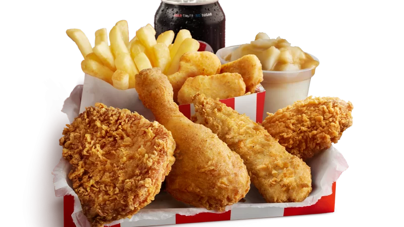 DEAL: KFC $10 Mega Fill Up 2
