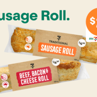 DEAL: 7-Eleven - $2 Sausage Roll (21 February 2024) 7