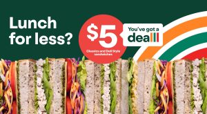 DEAL: 7-Eleven - $5 Classics & Deli Style Sandwiches (until 4 March 2024) 3