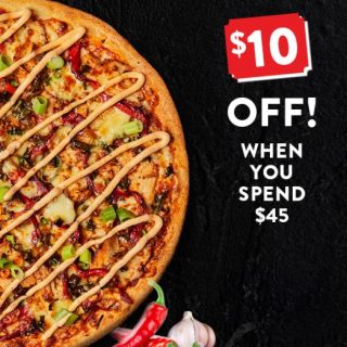 DEAL: Crust Pizza - $10 off $45 Spend (until 28 February 2024) 1