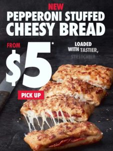 DEAL: Domino's - $4 Value + $6 Value Max + $8 Traditional + $10 Premium Pizzas + $2 Garlic Bread Pickup (25 October 2022) 4