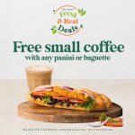 DEAL: Soul Origin – Free Small Coffee with Any Panini or Baguette via App (until 1 March 2024)