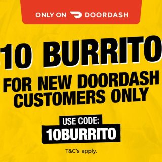 DEAL: Guzman Y Gomez - $10 Burritos for New Customers via DoorDash (until 31 March 2024) 5
