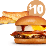 DEAL: Hungry Jack’s – $10 Jack’s Brekky Roll & Cheese Toastie Pickup via App