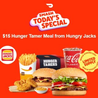 DEAL: Hungry Jack's - $15 Hunger Tamers Meal via DoorDash (22 February 2024) 9