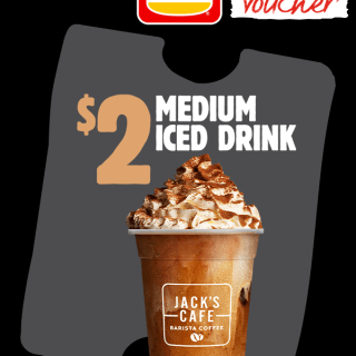 DEAL: Hungry Jack's - $2 Medium Iced Drink via App (until 19 February 2024) 1