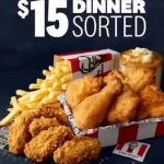 DEAL: KFC – $15 Dinner Sorted (Tasmania Only)