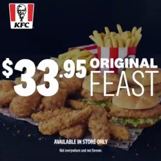 DEAL: KFC - $33.95 Original Feast (Toowoomba Only) 7