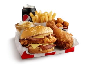 DEAL: KFC - Free Delivery with $21.75 Hot & Spicy Dinner for 2 via KFC App 5