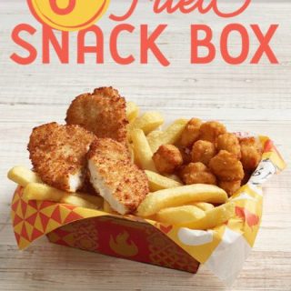 DEAL: Oporto - $6.95 Fried Snack Box via App on Mondays to Thursdays until 2pm 4