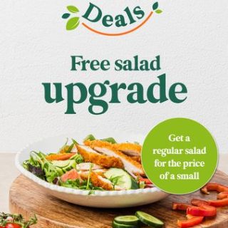 DEAL: Soul Origin - Free Salad Upgrade via App (until 23 February 2024) 2