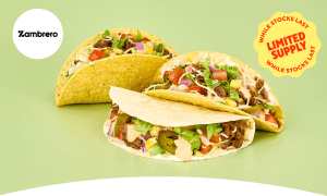 DEAL: Zambrero - Buy One Get One Free Tacos via DoorDash (until 27 February 2024) 5