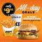 DEAL: Carl's Jr - $9.95 BLT Double Cheeseburger Combo 4