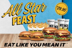 DEAL: Carl's Jr $29.95 All Star Feast 10