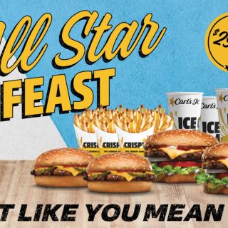 DEAL: Carl's Jr $29.95 All Star Feast 1