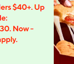 DEAL: Pizza Hut – 30% off Orders $40+ via DoorDash (until 1 April 2024)