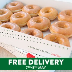 DEAL: Krispy Kreme - Free Online Delivery (until 8 May 2024) 3