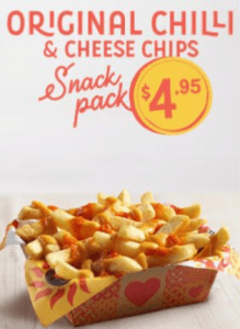 DEAL: Oporto - $4.95 Original Chilli & Cheese Chips via Online or App 9 DEAL: Oporto - $4.95 Original Chilli & Cheese Chips via Online or App 1