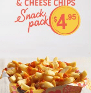 DEAL: Oporto - $4.95 Original Chilli & Cheese Chips via Online or App 2