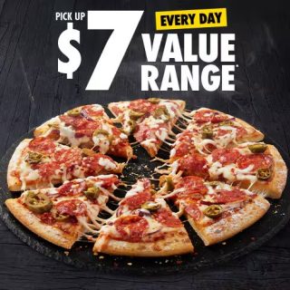 DEAL: Domino's $7 Value Range Pizzas & Meltzz 1