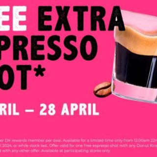 DEAL: Donut King - Free Extra Espresso Shot via App (until 28 April 2024) 5
