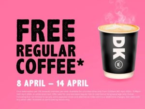 DEAL: Donut King - Free Regular Coffee via App (until 14 April 2024) 3