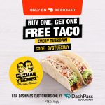 DEAL: Guzman Y Gomez – Buy One Get One Free Taco with $30 Spend on Tuesdays for DashPass Members via DoorDash