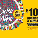 DEAL: Guzman Y Gomez – $10 Burritos & Bowls on Sunday 5 May 2024 (Cinco De Mayo)